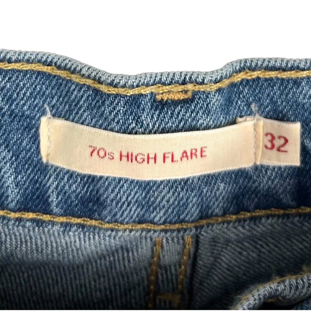 Levis 70s‎ Flare leg Jeans high waist sz 32